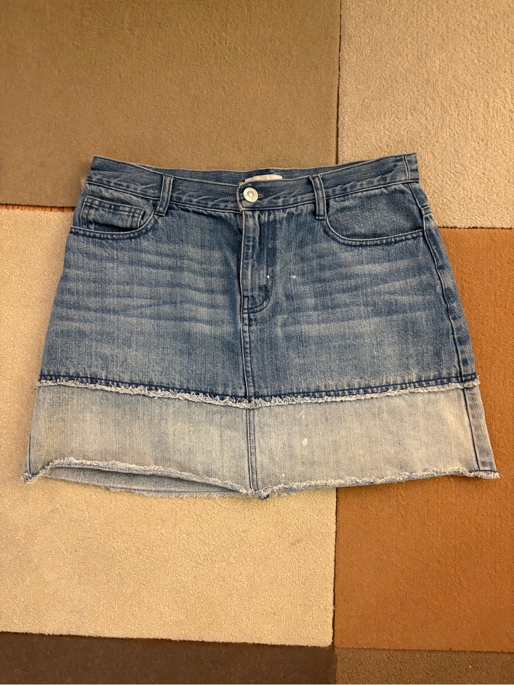 K/LAB Two-Tone Mini Skirt size 8